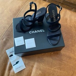 COPY - Chanel wedge heel shoes.